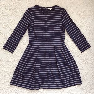 Gap Blue Striped Dress